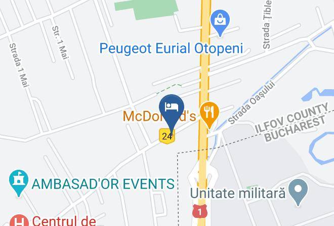 Hotel Charter Otopeni Map