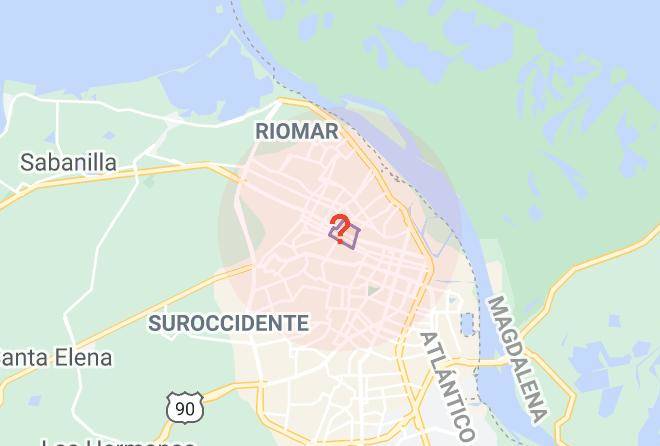 Barranquilla - Hotel Charthon Maps