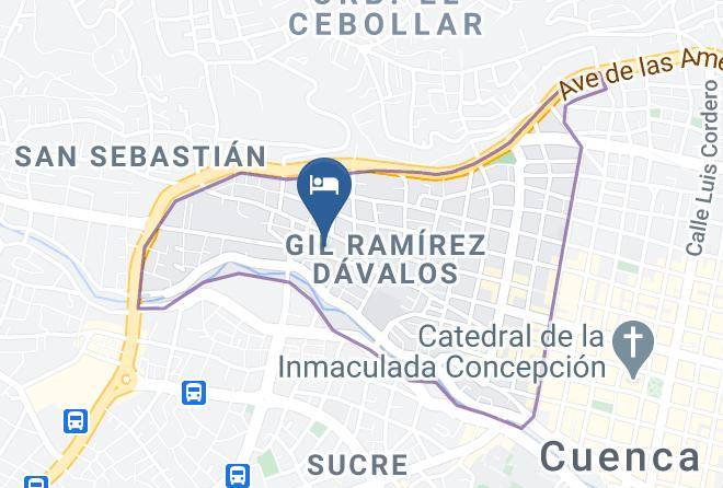 Cuenca - Hotel Chasky Cuenca Maps