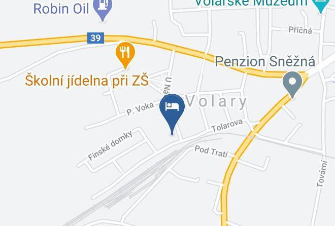 Prachatice - Hotel Chata Maps
