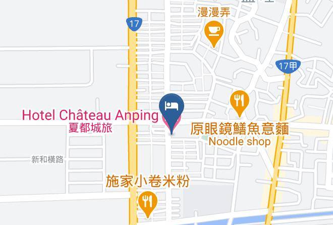 South District Yangguang Public Housing - Hotel Chateau Anping Maps
