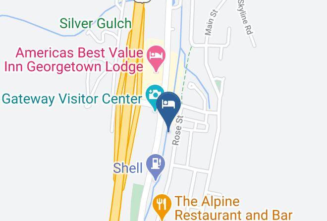 Clear Creek - Hotel Chateau Chamonix Maps