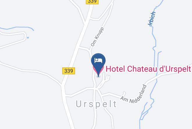 Clervaux - Hotel Chateau D'urspelt Maps