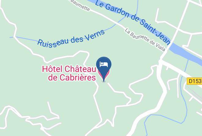 Gard - Hotel Chateau De Cabrieres Maps