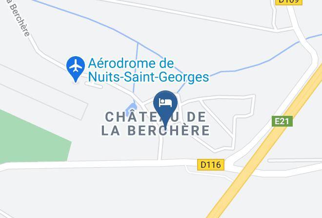 Cote D Or - Hotel Chateau De La Berchere Maps