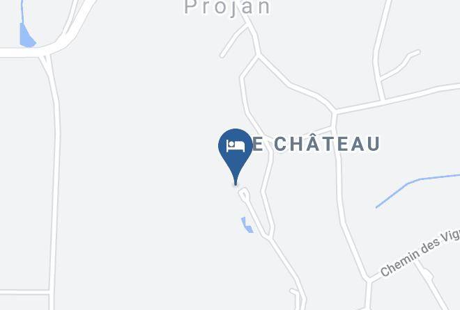 Gers - Hotel Chateau De Projan Maps