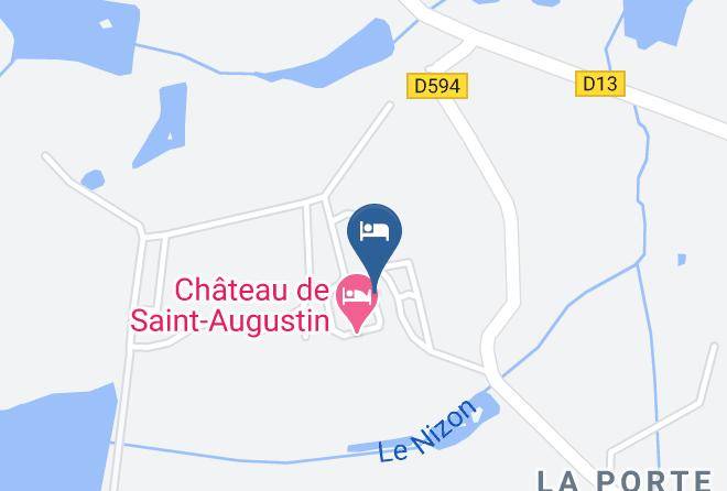 Allier - Hotel Chateau De Saint Augustin Maps