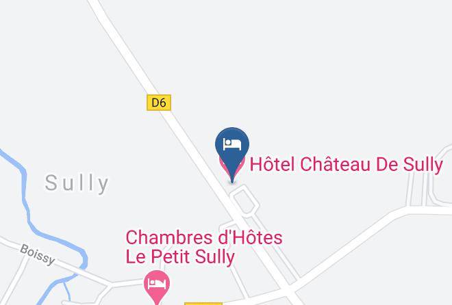 Calvados - Hotel Chateau De Sully Maps