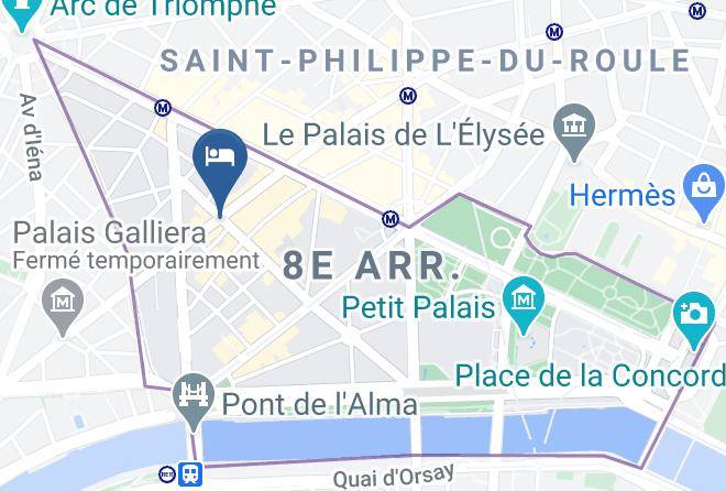 Paris - Hotel Chateau Frontenac Maps