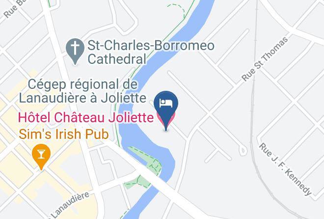 Joliette Regional County Municipality - Hotel Chateau Joliette Maps