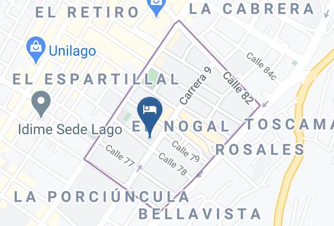 Bogota - Hotel Chateau Physique Maps