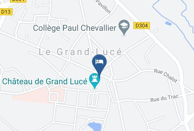 Sarthe - Hotel Chateau Maps