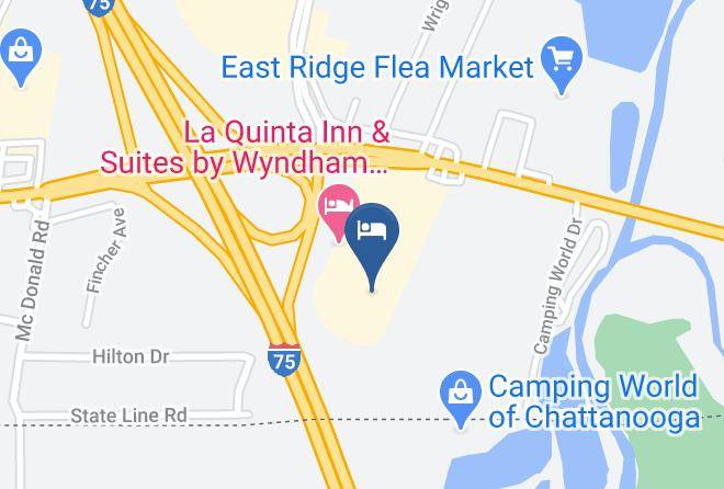 Hotel Chattanooga Map