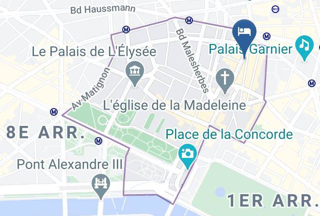 Paris - Hotel Chavanel Maps