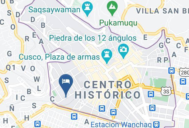Cusco - Hotel Chavin Imperio Del Sol Maps