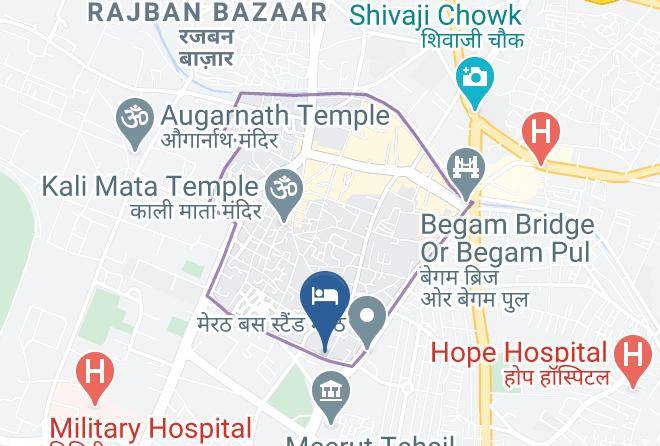 Meerut - Hotel Chawla Maps