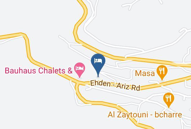 Bcharre - Chbat Hotel Maps
