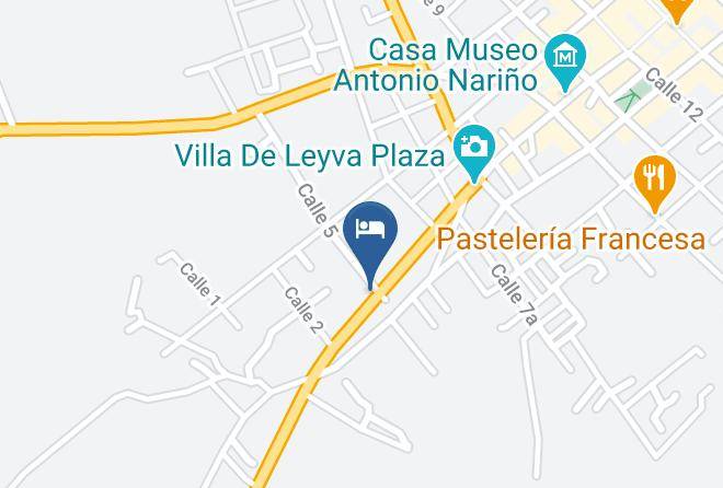 Villa De Leyva - Hotel Chef Ricardo Maps