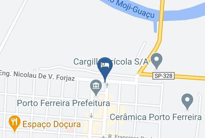 Porto Ferreira - Hotel Cheffer Porto Ferreira Maps