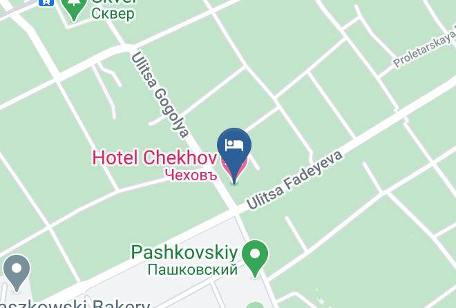 Pashkovskiy - Hotel Chekhov Maps