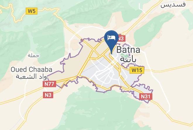Batna - Hotel Chelia Maps