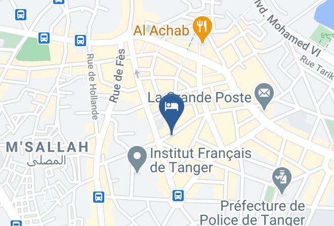 Tangiers - Hotel Chellah Tanger Maps