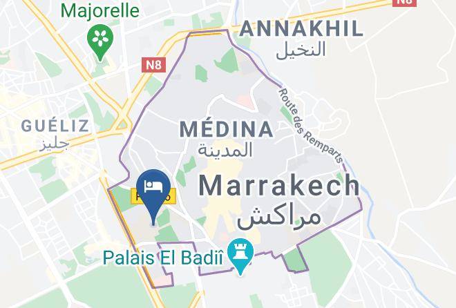 Marrakesh - Hotel Chems Marrakech Maps