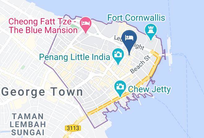 Georgetown - Hotel Chennai Maps