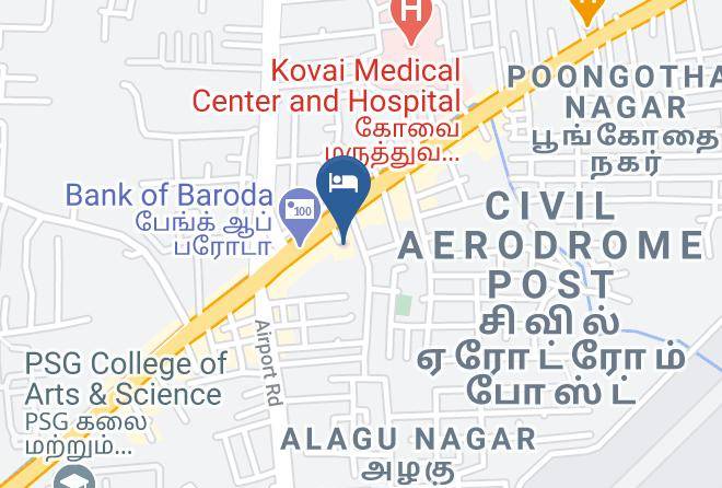 Hotel Chenthur Park Map