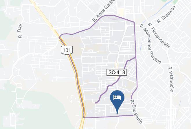 Joinville - Hotel Cheri Ami Maps
