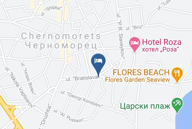 Sozopol - Hotel Chernomorets Town Of Chernomorets Maps