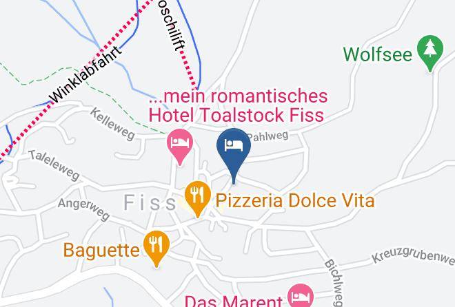 Landeck - Hotel Chesa Monte Maps