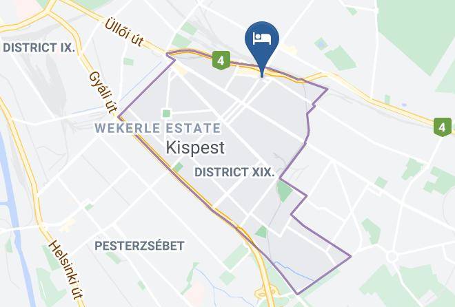 Budapest 19 Kerulet - Hotel Chesscom Maps