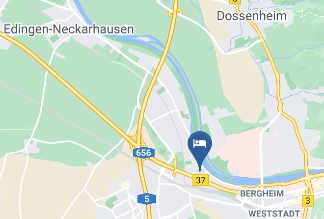 Hotel Chester Heidelberg Map