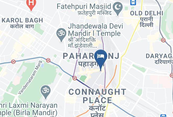 Paharganj - Hotel Chetak Palace Maps