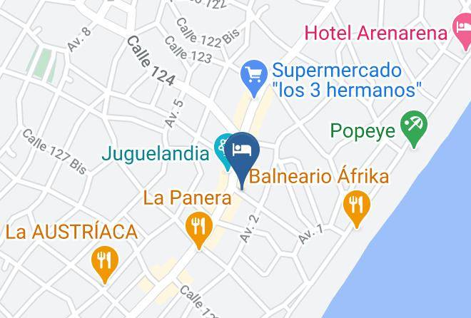 Villa Gesell - Hotel Cheval Blanc Maps