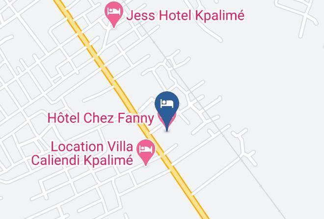 Kloto - Hotel Chez Fanny Maps