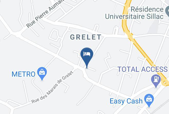Charente - Hotel Chez Paulette Maps