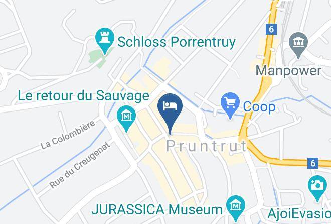 Porrentruy - Hotel Chez Steph Maps