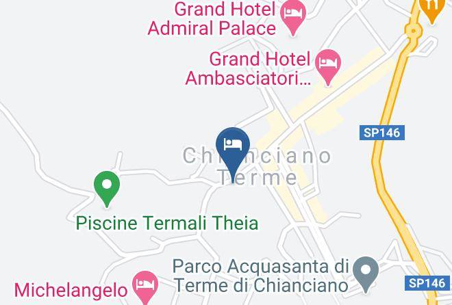 Siena - Hotel Chianciano Maps