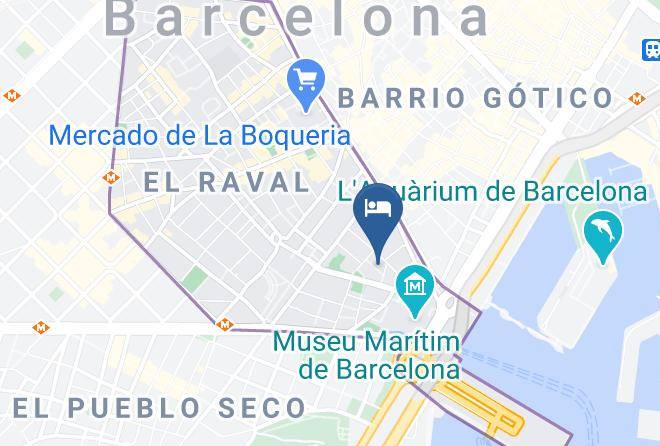 Barcelona - Hotel Chic And Basic Maps