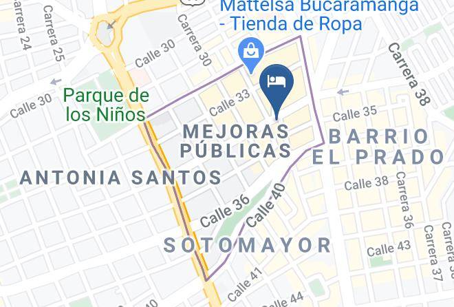 Hotel Chicamocha Map