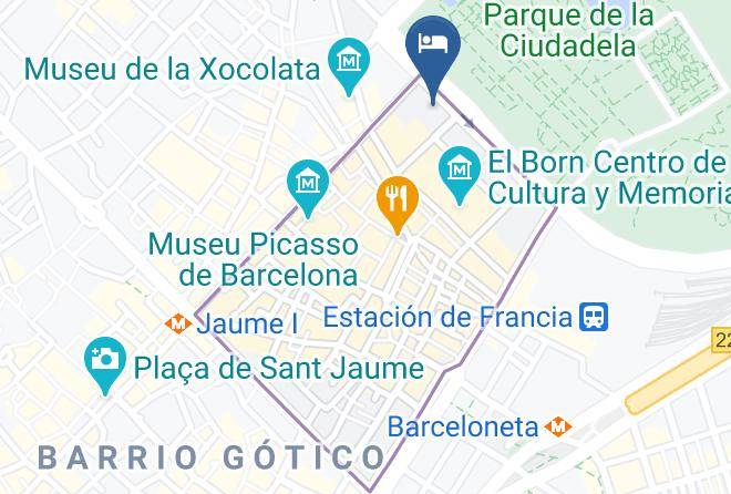 Barcelona - Hotel Chic&basic Zoo Maps