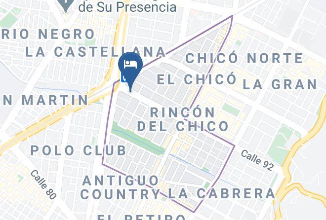 Bogota - Hotel Chico Imperial Maps