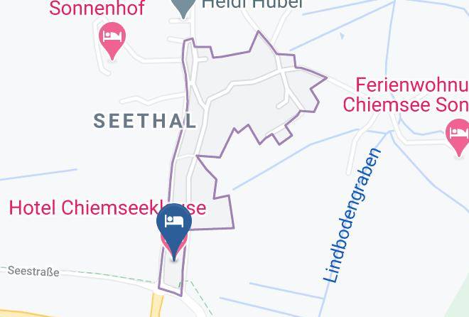 Traunstein - Hotel Chiemseeklause Maps