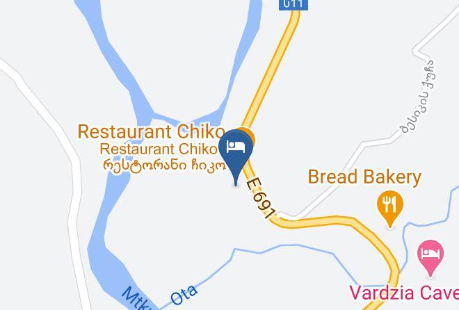 Georgia - Hotel Chiko Maps