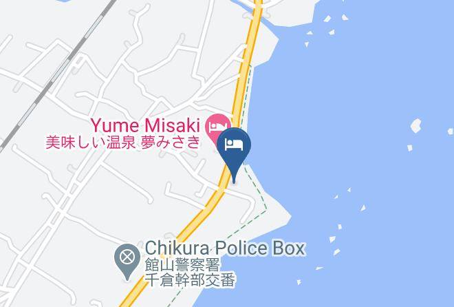 Minamiboso City - Hotel Chikura Maps
