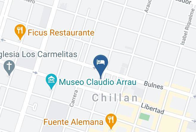 Diguillin - Hotel Chillan Sur Maps