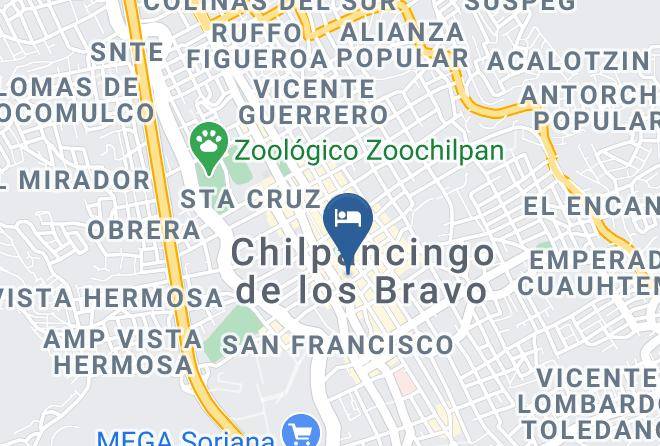 Chilpancingo De Los Bravo - Hotel Chilpancingo Maps