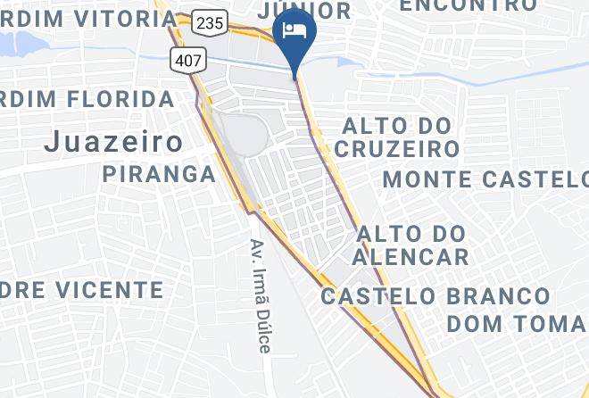 Juazeiro - Hotel Chimarrao Maps